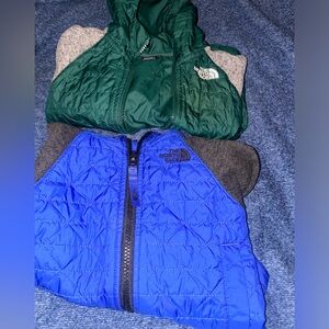 Two North face jacket